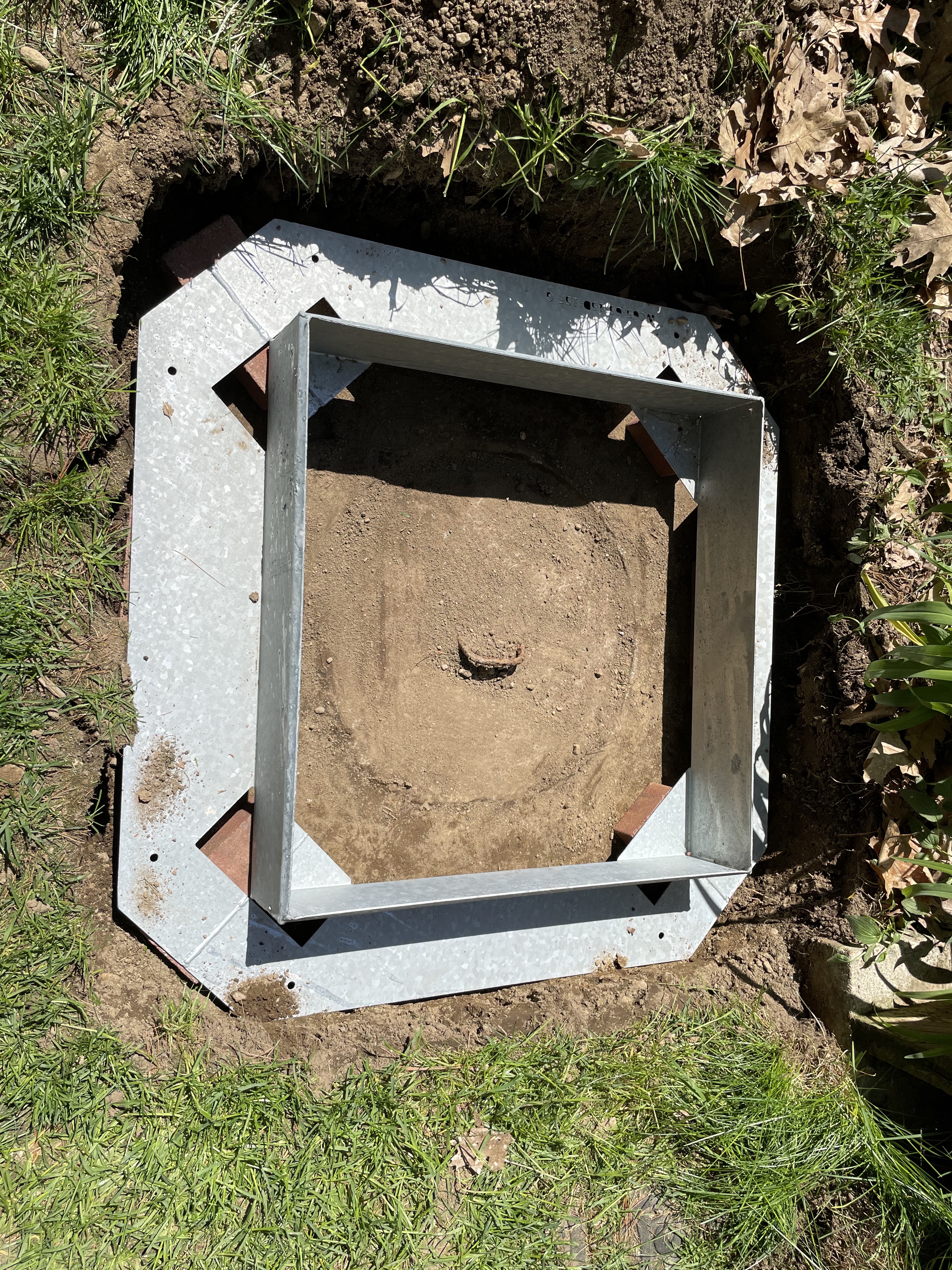 installing hidden utility access covers