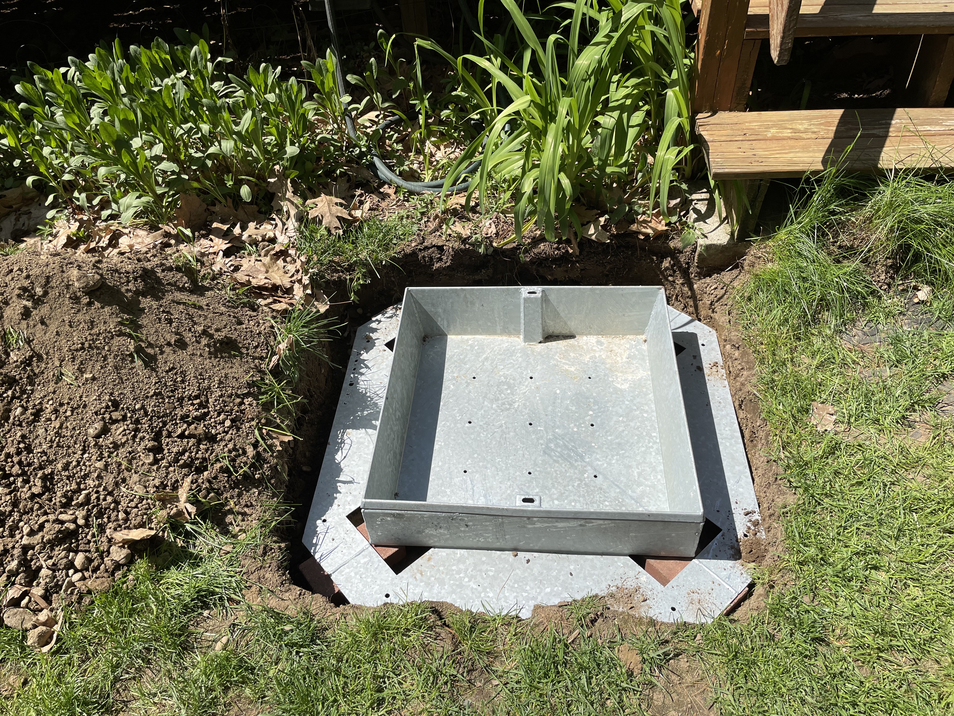 installing hidden utility access covers