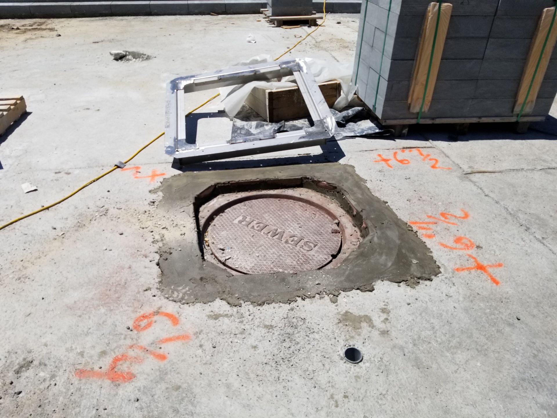 hidden manhole covers