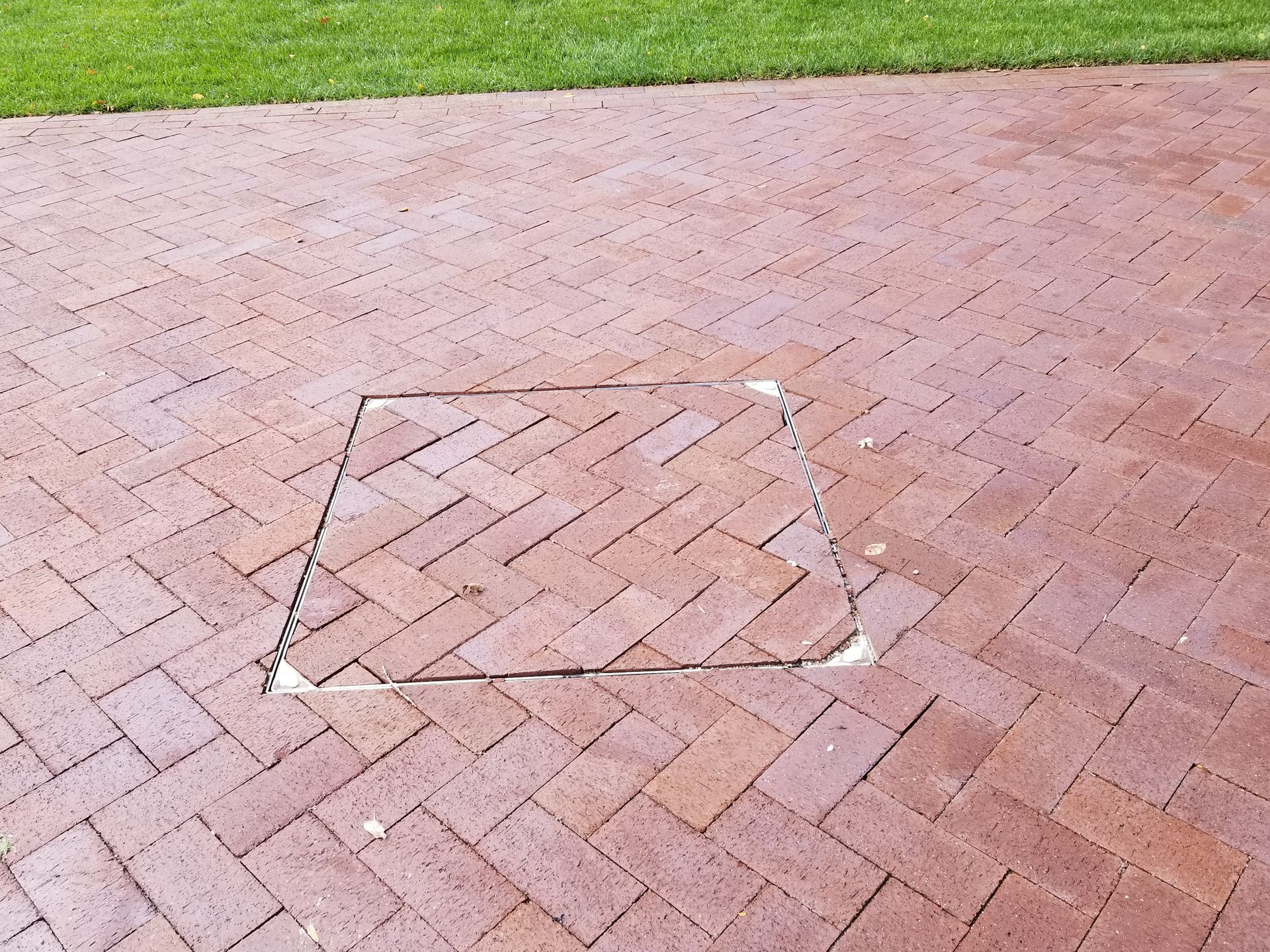 hidden manhole covers