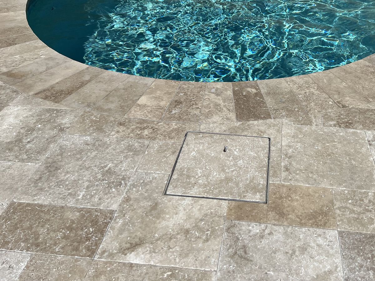 hidden access covers for pool patio and home