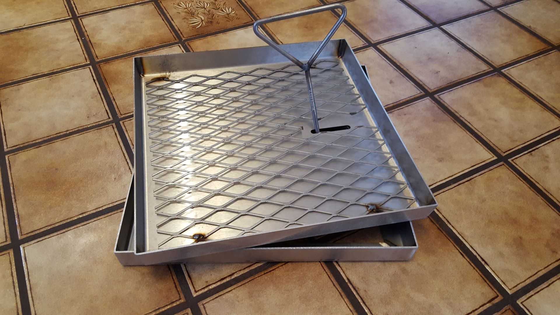 stainless steel hidden access cover