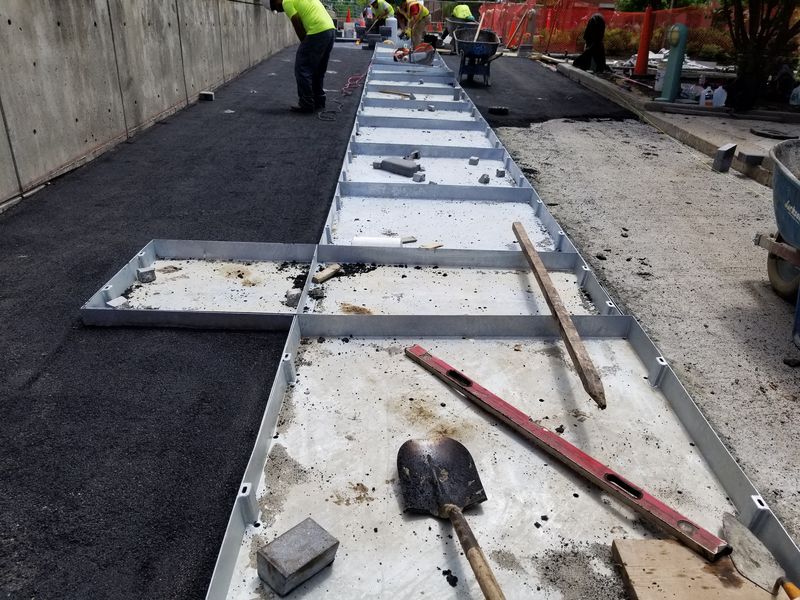 hidden trench covers